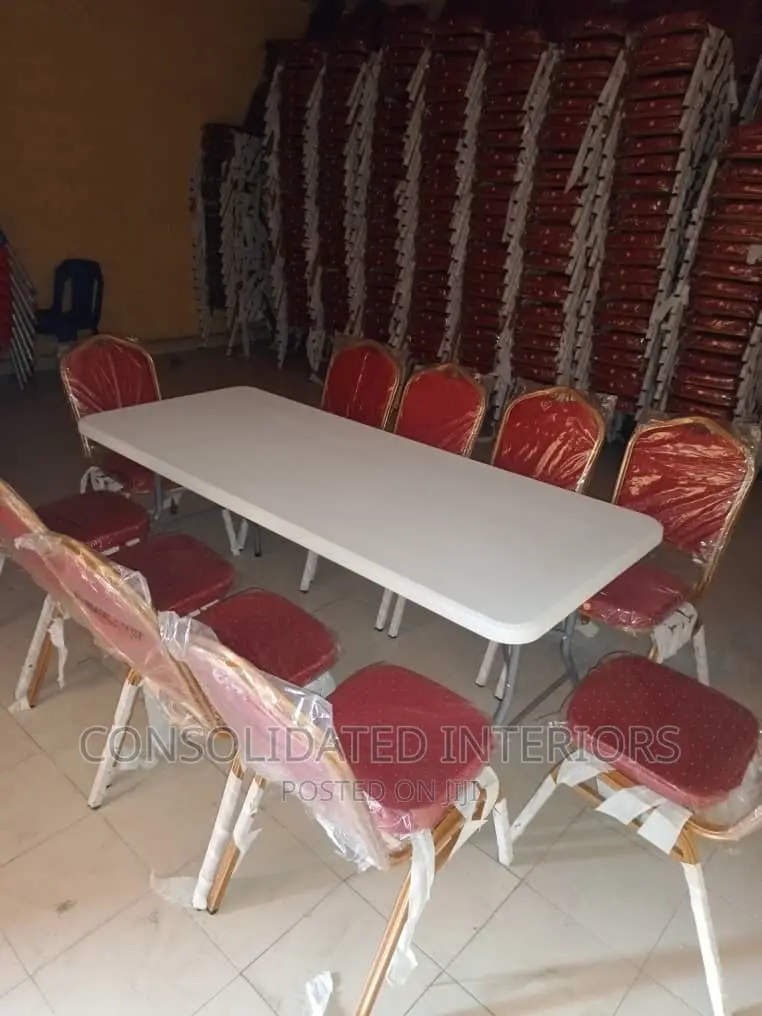 Rectangular Plastic Table(6 Feet)