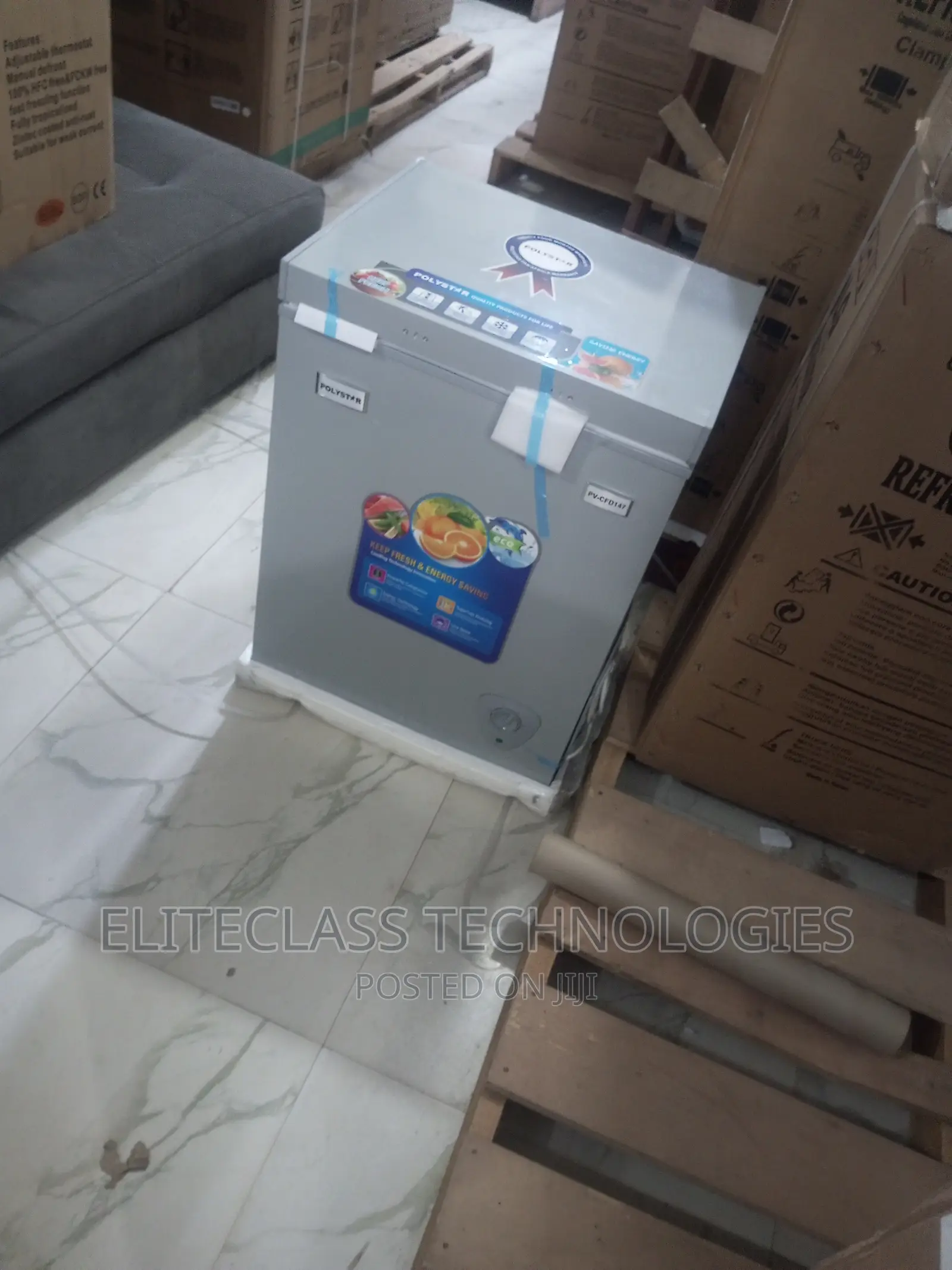 Efficient Polystar PV-CFD147 Chest Freezer