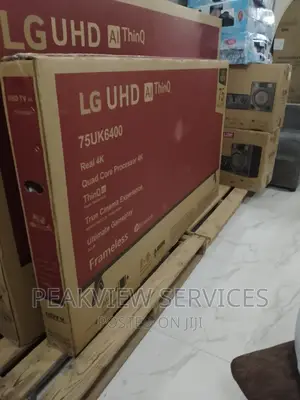 New in LG 75 UHD Tv With Netflix Youtube Wifi (75UK6400)