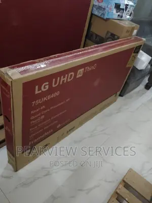 Original LG 75 UHD Smart Tv With Netflix, Bluetooth, Wifi