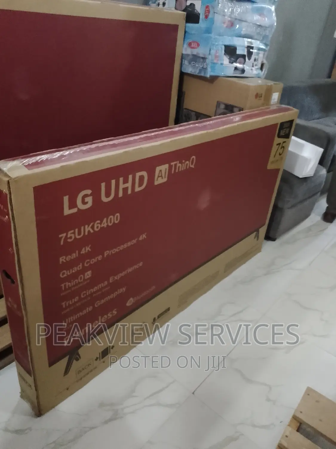 Affordable 75' (75uk6400) LG UHD Smart Tv With Bluetooth
