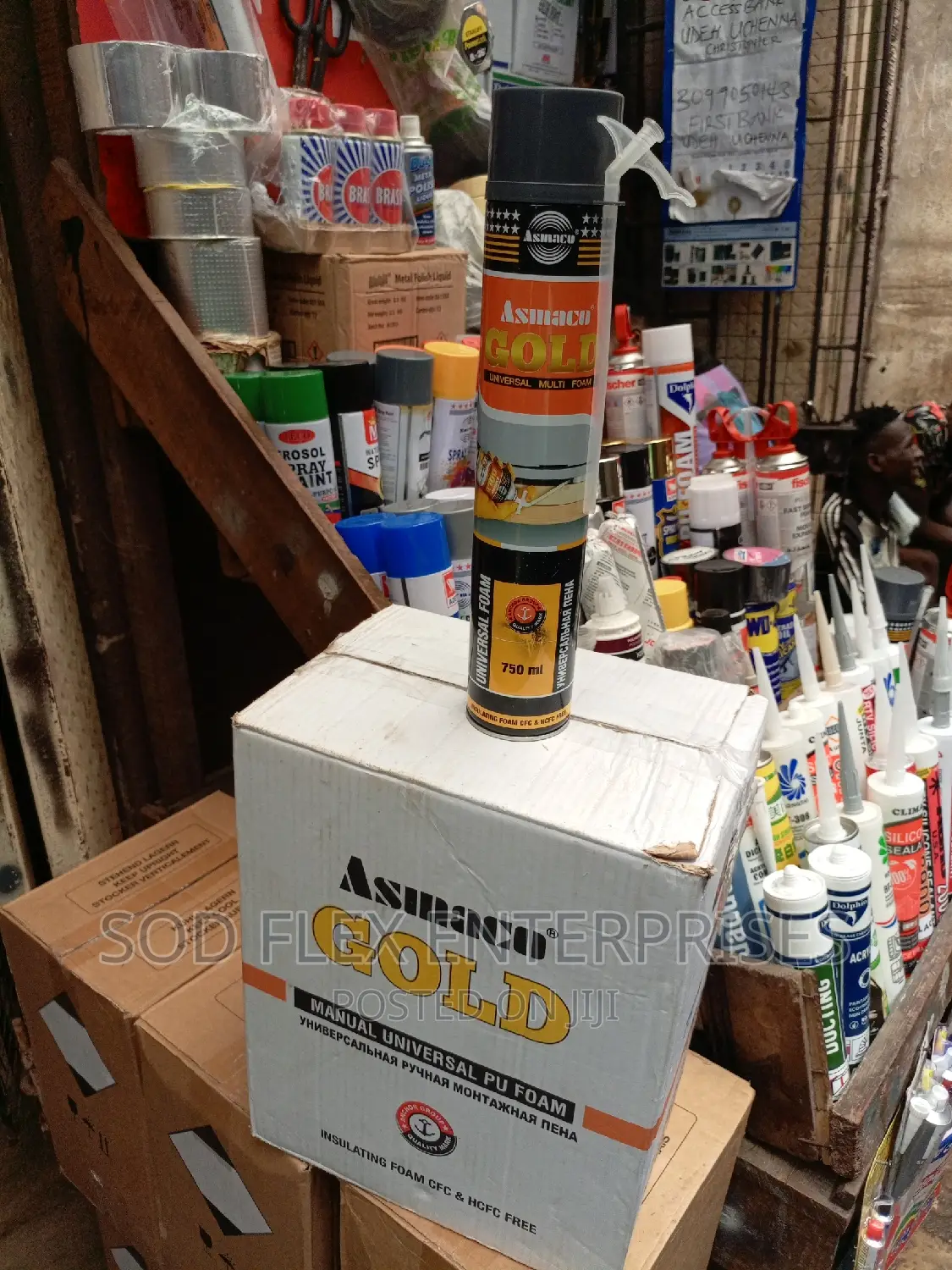 Asmaco Gold Pu Foam
