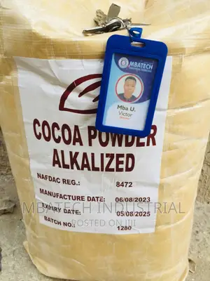 Photo - Alkalized Cocoa Powder, Xanthan Gum, Guar Gum, Ascorbic Acid