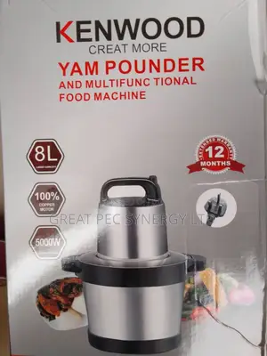 8 Liters Kenwood Yam Pounder and Food Processor