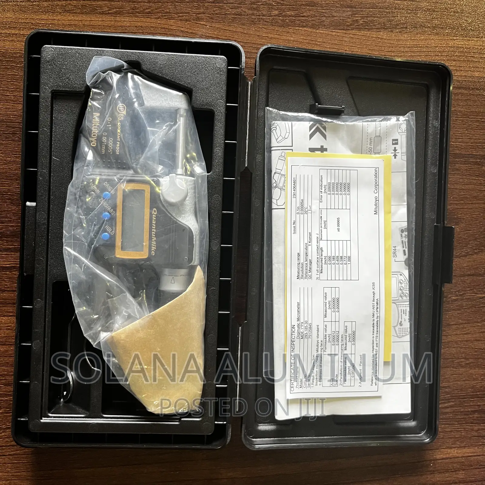 Mitutoyo Quantumike Digimatic Micrometer 0-25mm