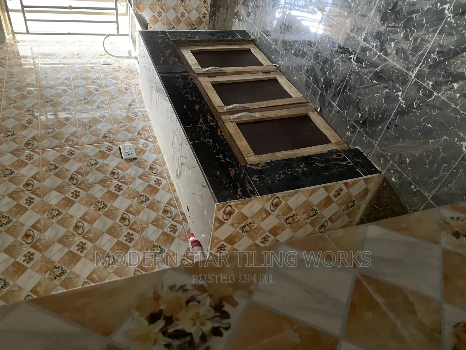 Pop and Tiling Installation