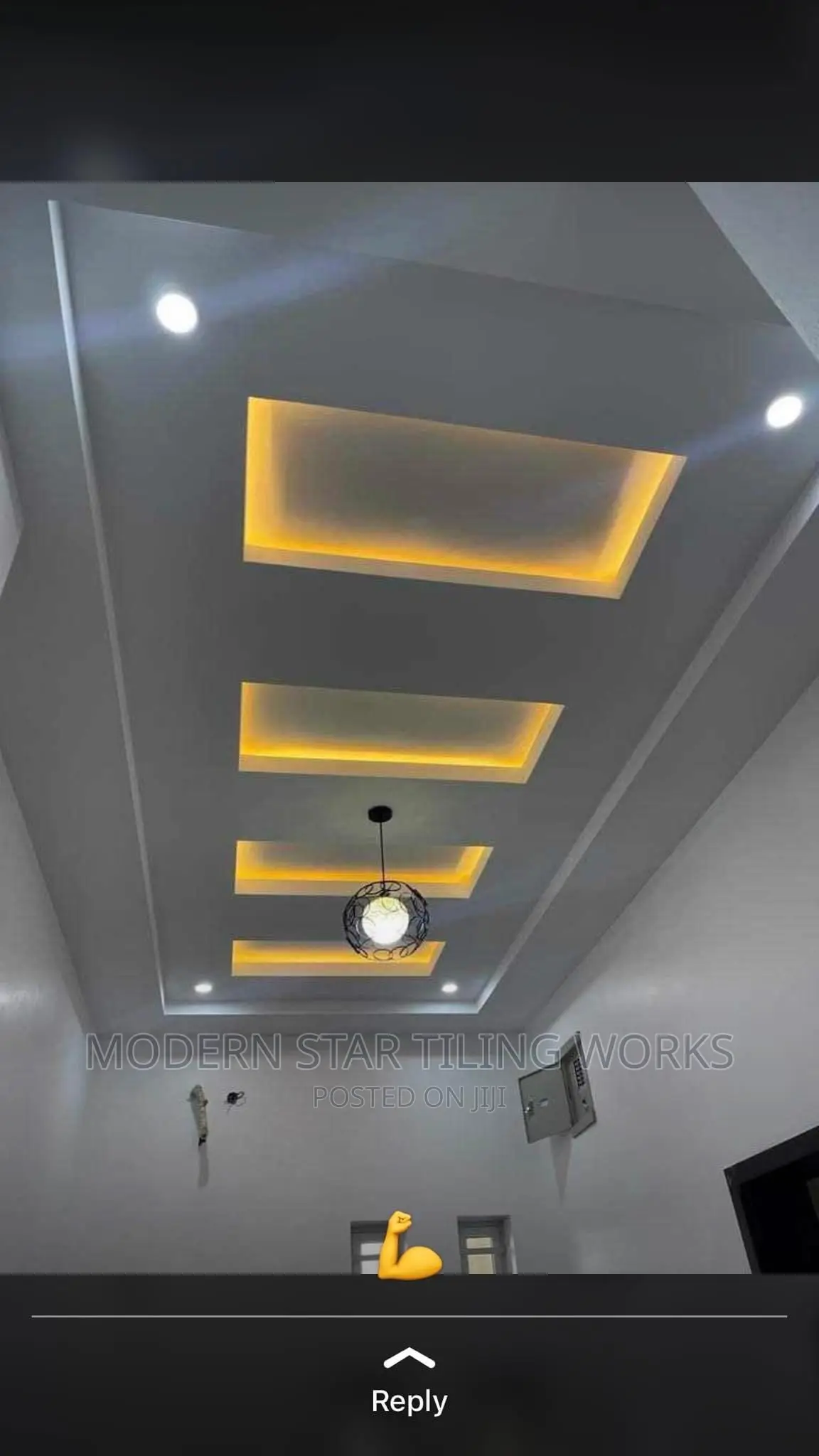 Pop and Tiling Installation