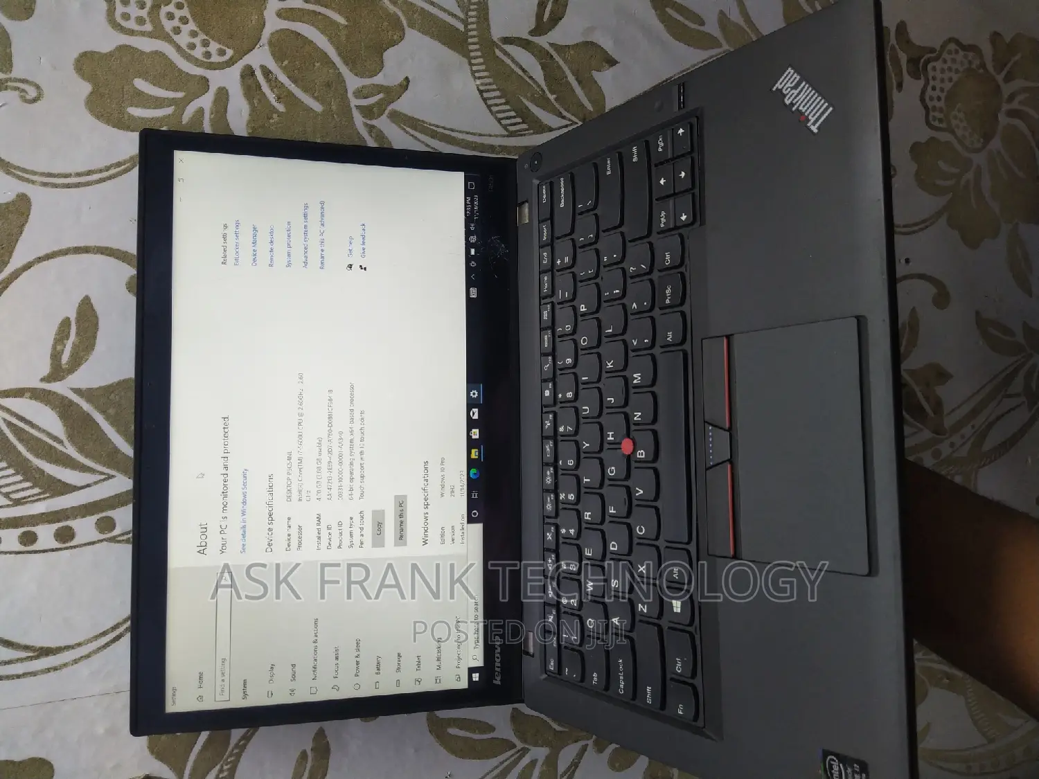 Laptop Lenovo Thinkpad L490 8GB Intel Core I5 SSD 256GB