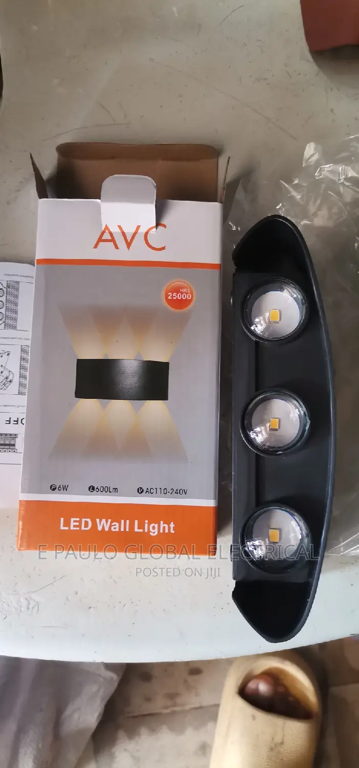 6 Eyes LED Wall Light Warm Colour