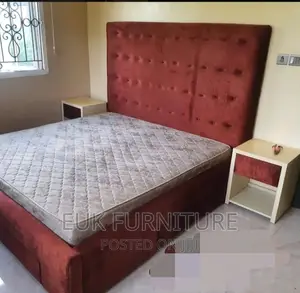 6 by 6 Bed Frame , Available in Other Colors and Sizes