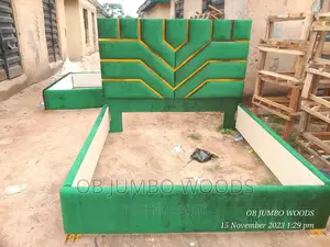 6 by 6 Standard Bedframe for Sale and Available