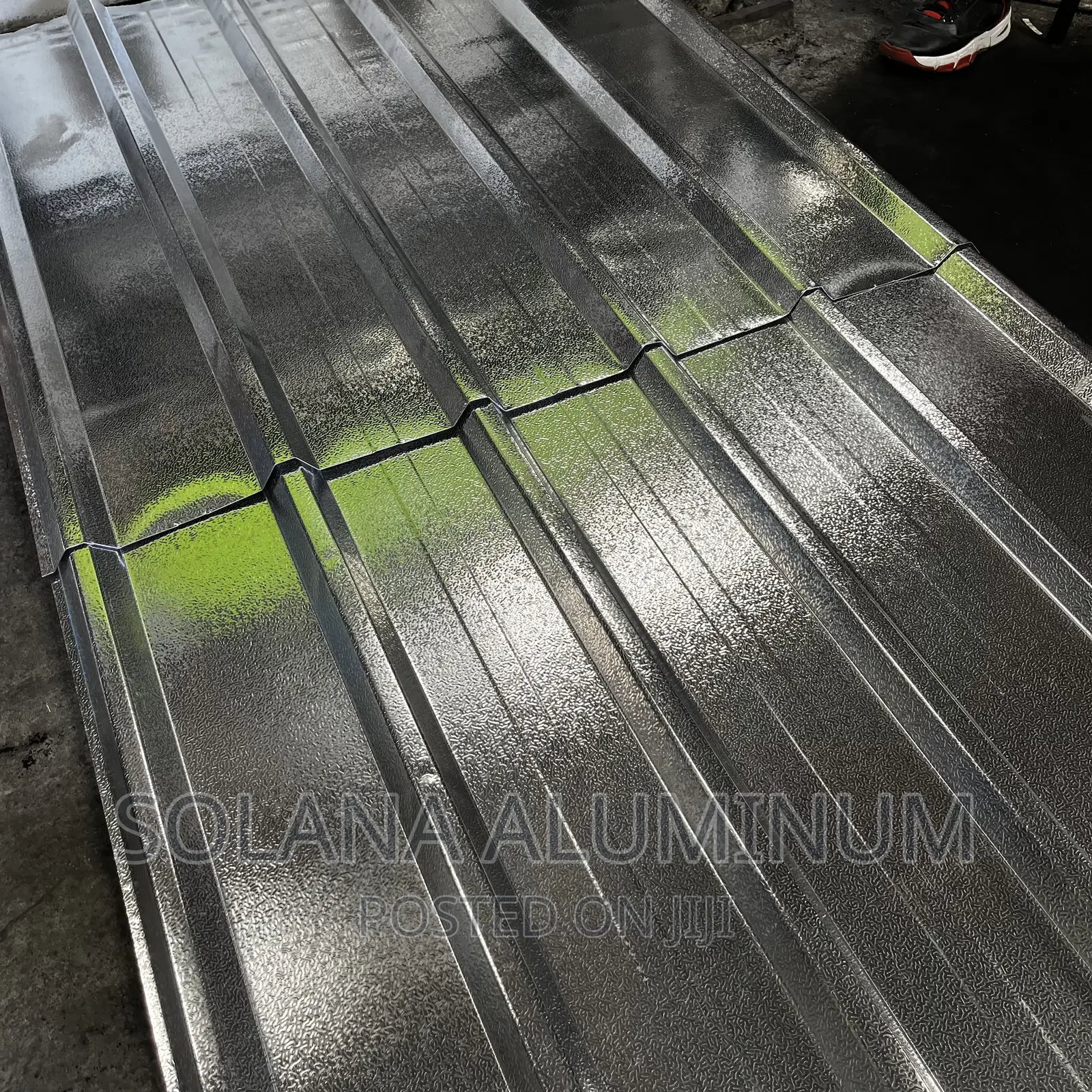 Complete 0.55mm Stucco/Plain Aluminium Roofing Sheets in DeiDei