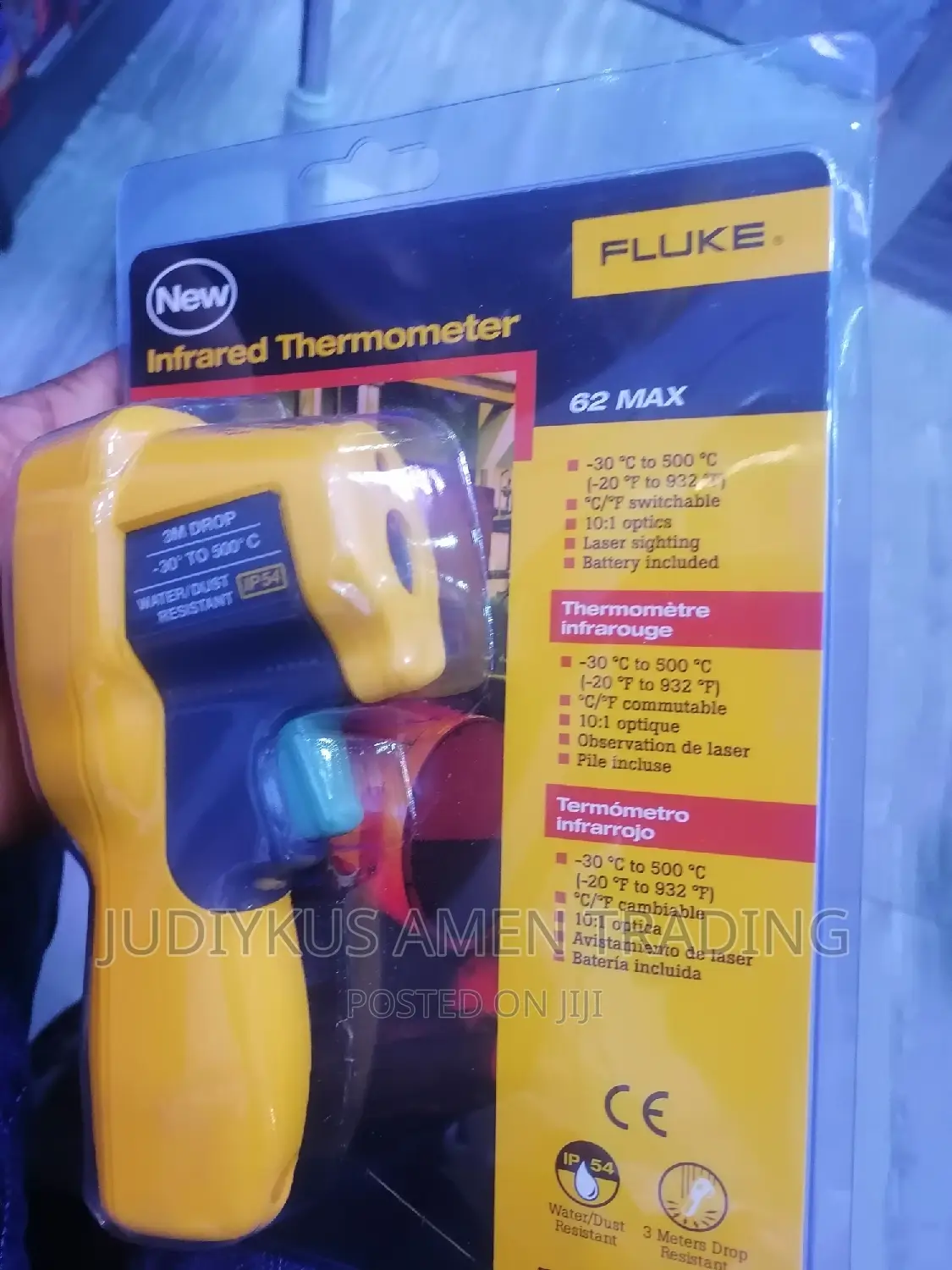 Fluke 62max Infarred Thermometer