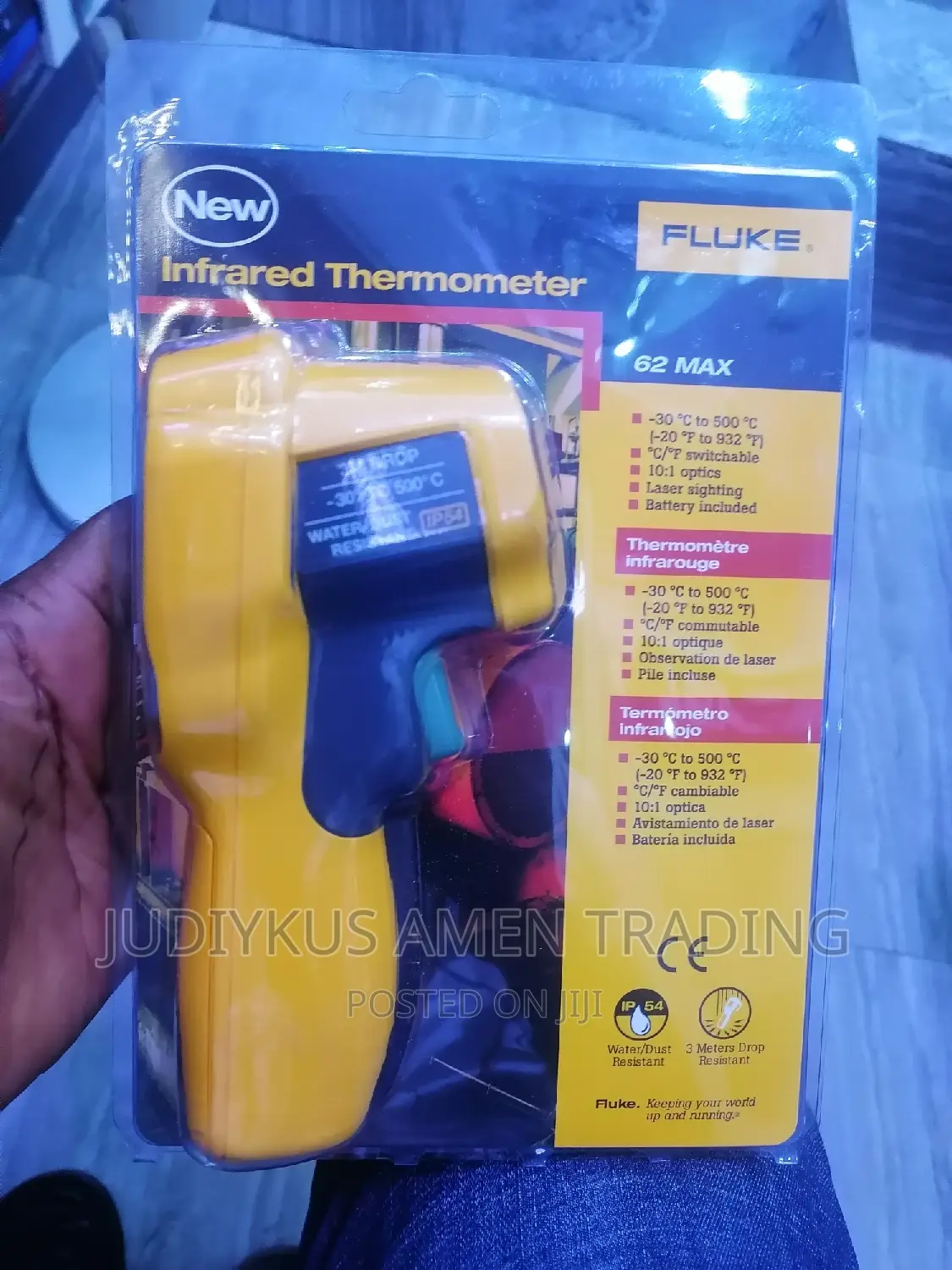 Fluke 62max Infarred Thermometer