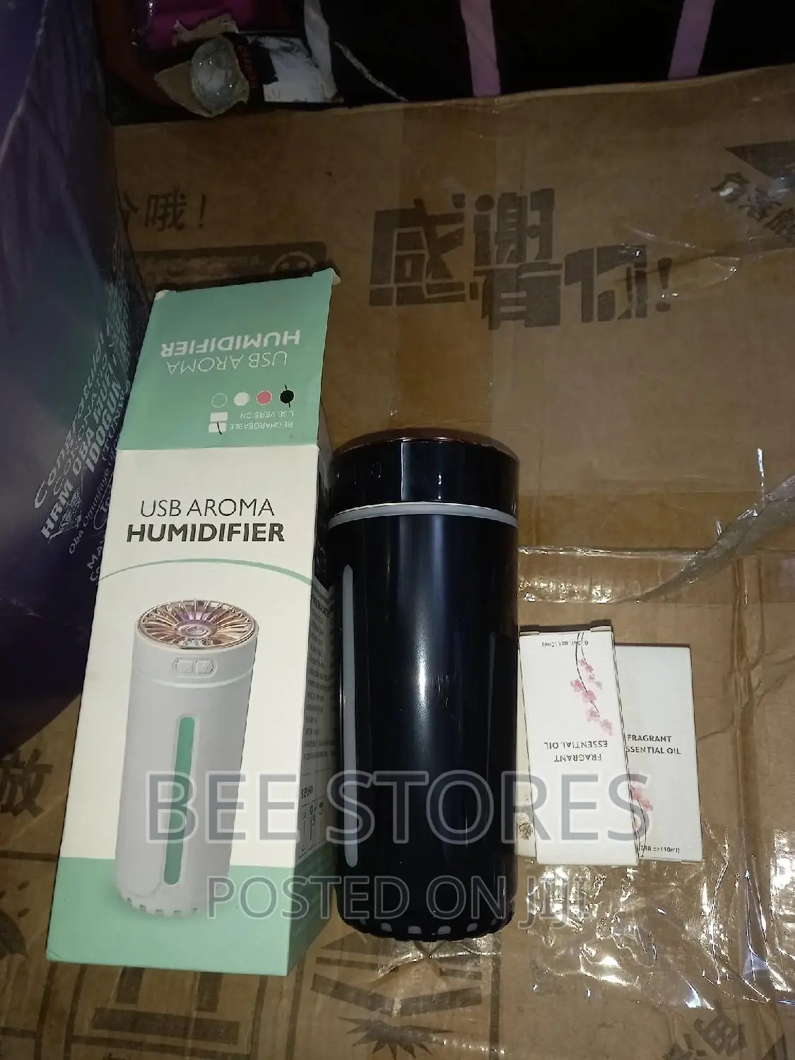 USB Aroma Humidifier Diffuser With One Oil