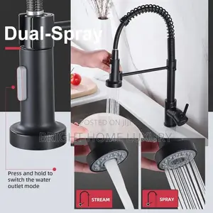 England Spring Kitchen Tap With Pull Down Sprayer