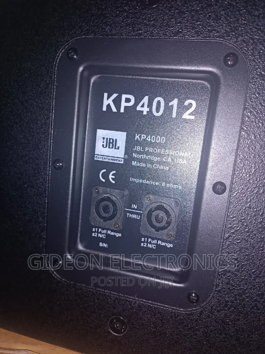 JBL Speaker Kp4012