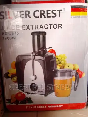 1800 Watts Silver Crest Juice Extractor
