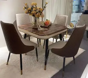Luxury Imported Dinning Set by 4 Chairs