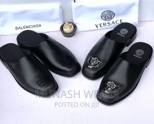 Versace Luxury Leather Half Shoe