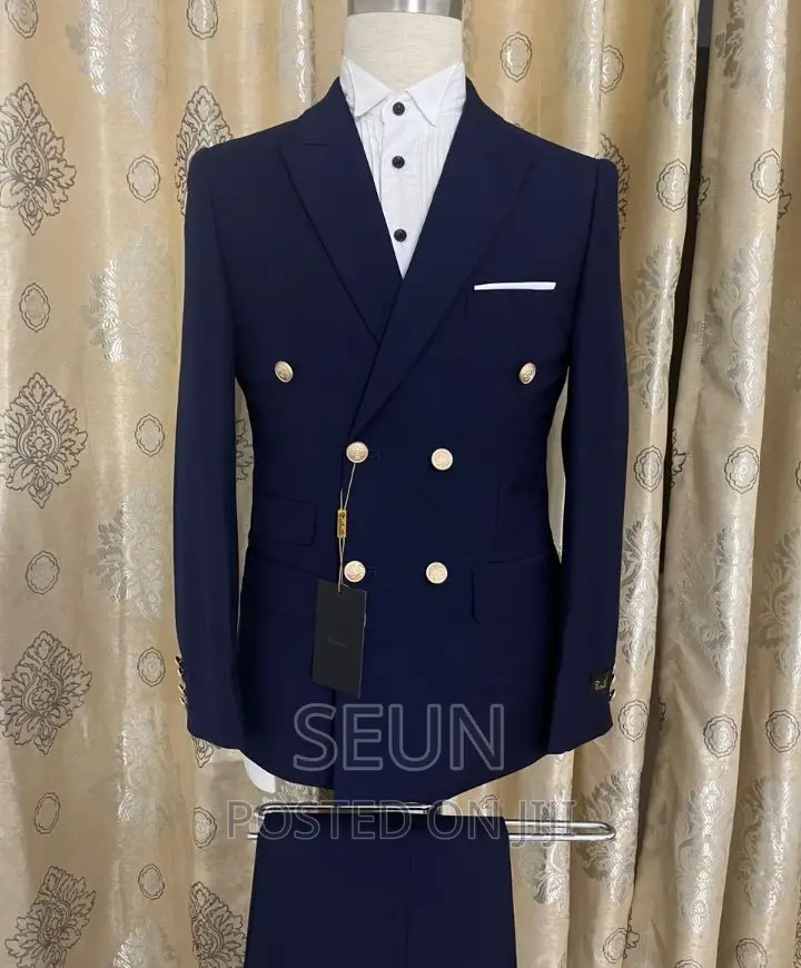 Double Breasted Suit.