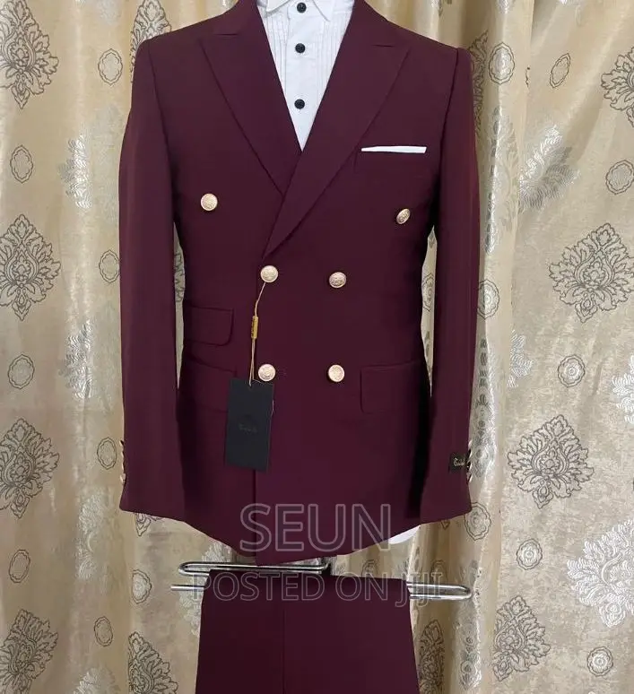 Double Breasted Suit.