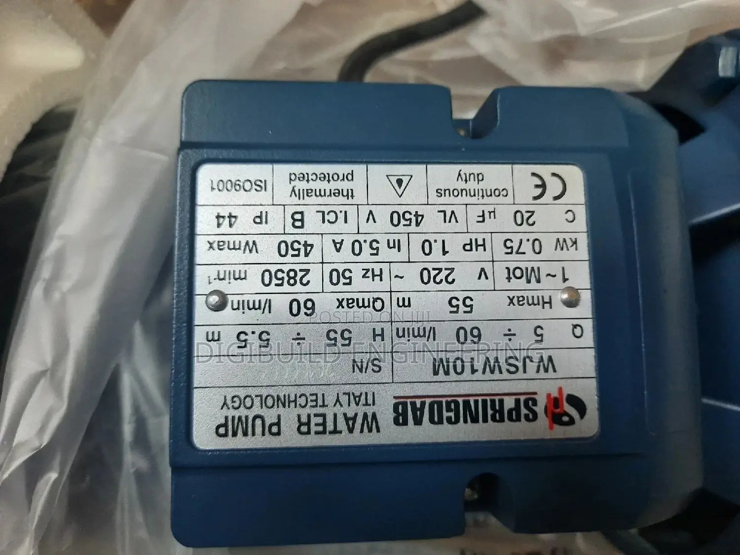 1hp Springdab Surface Pump