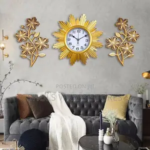 Luxury Wall Clock (3 in 1)