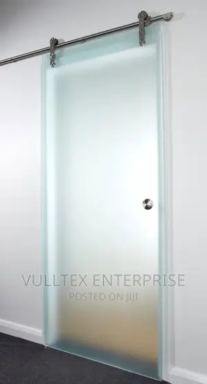 Sliding Frosted Glass Door
