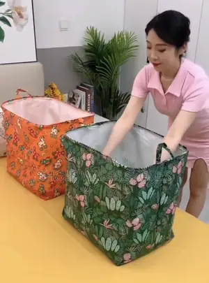 Large Storage Bag With Net Lid