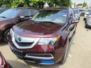 Acura MDX Technology Package SUV AWD (3.7L 6cyl 6A) 2012 Red