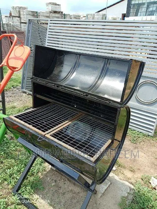 New Mobile Barbecue Grill Stand