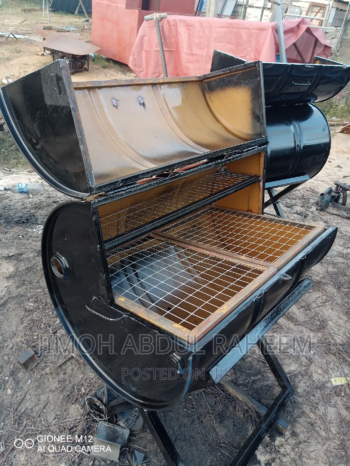New Mobile Barbecue Grill Stand
