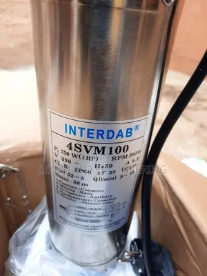 Interdab Junior Submersible Water Pumping Machine