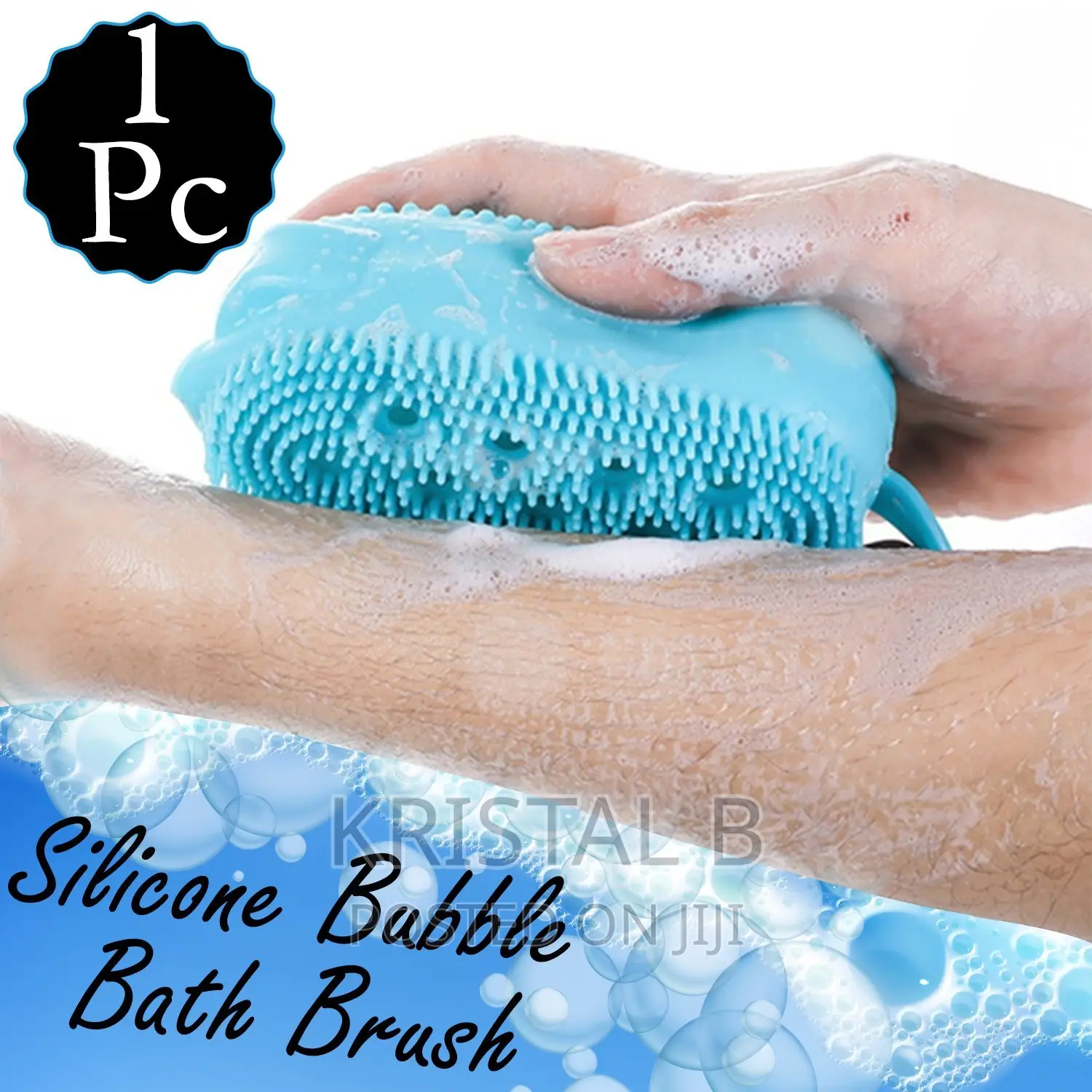 Silicone Bubble Bath Spa Scrubbing Brush