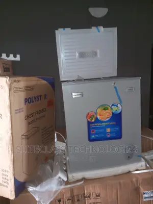 New-Polystar Chest Freezer (Pv-Cfd147) With Storage Basket