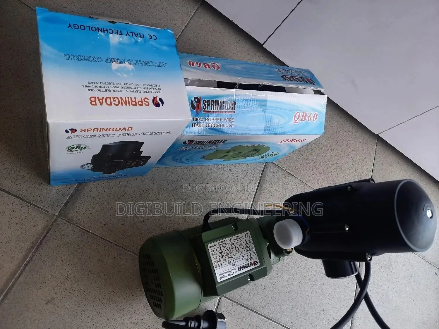 0.5hp Springdab Automatic Pressure Pump
