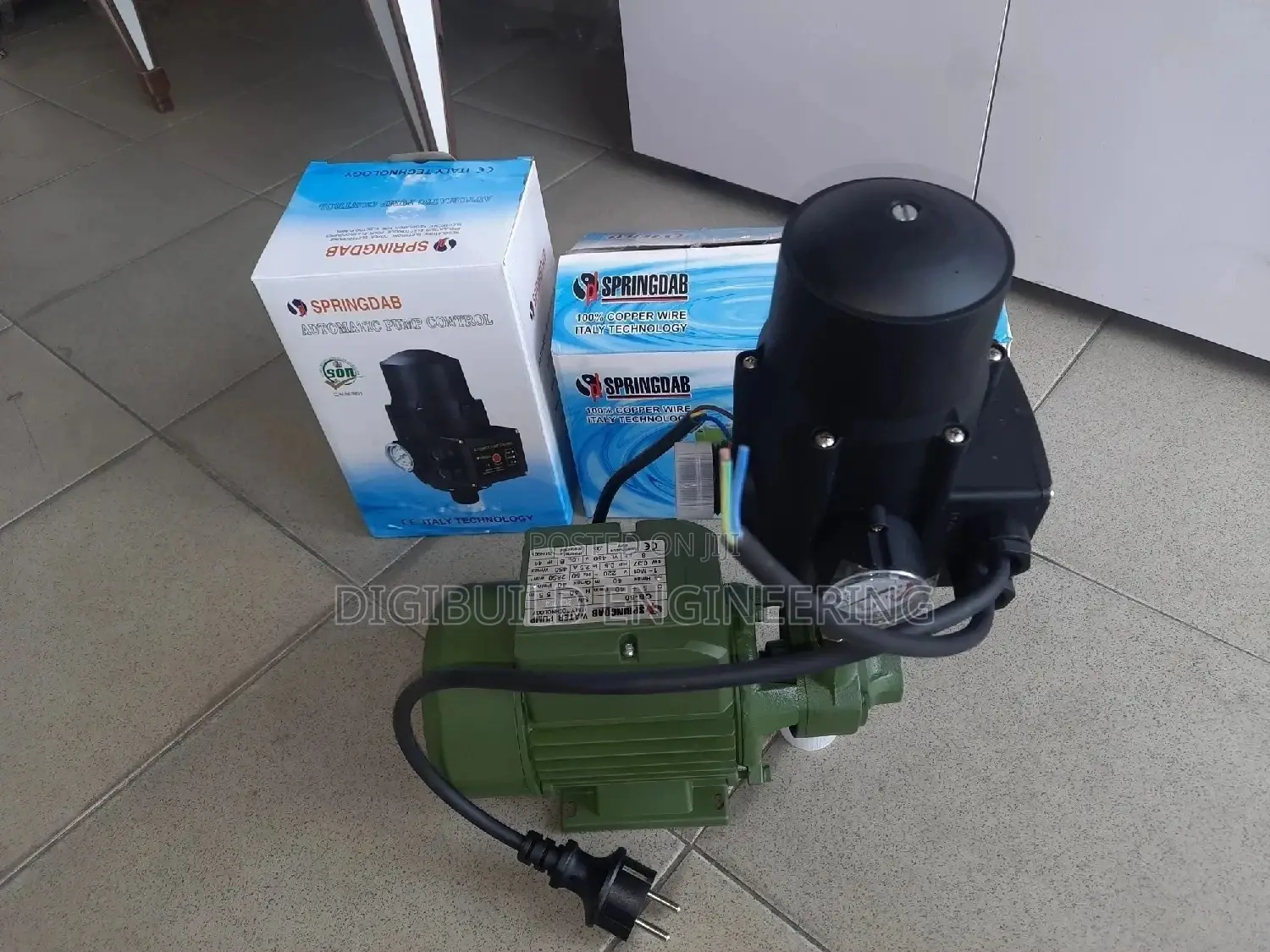 0.5hp Springdab Automatic Pressure Pump