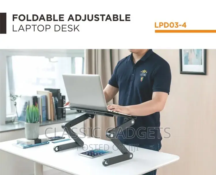 T8 Multifunctional Table Stand for Laptop, Notebook and Office Use