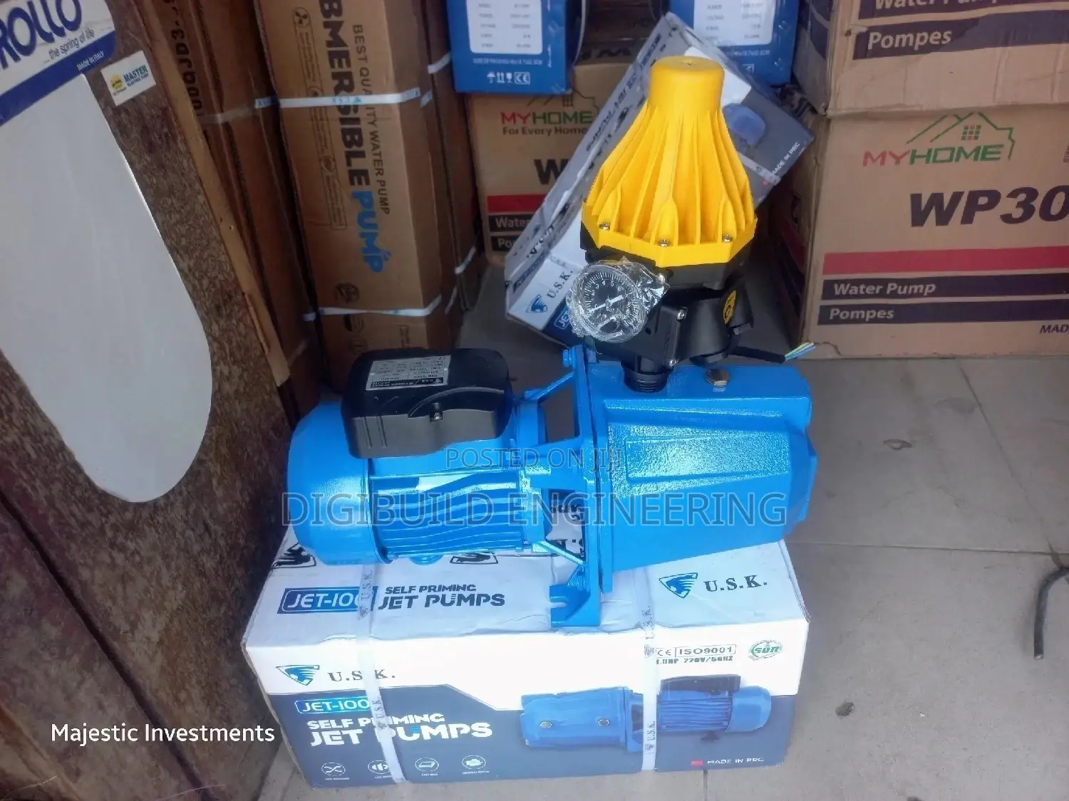 1hp Automatic Pressure Pump