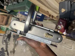Silver Complete Door Lock