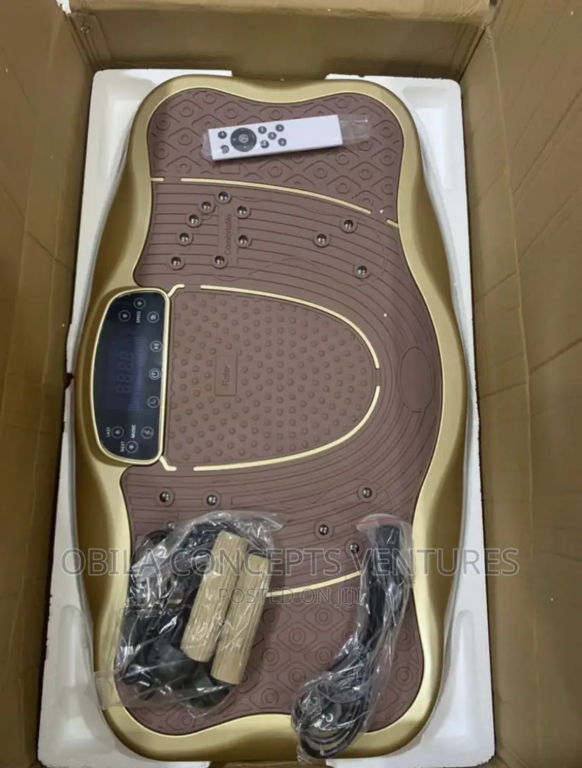 Vibrating Platform Massager + Remote Control