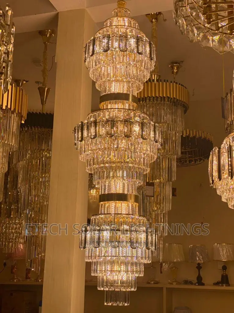 1000mm Luxury Sitting Room, Duplex Christal Chandelier Light