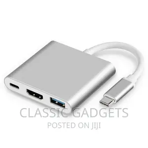 3 in 1 Typec to HD Mi HDTV USB3.0 Type C Hub for Macbook PRO