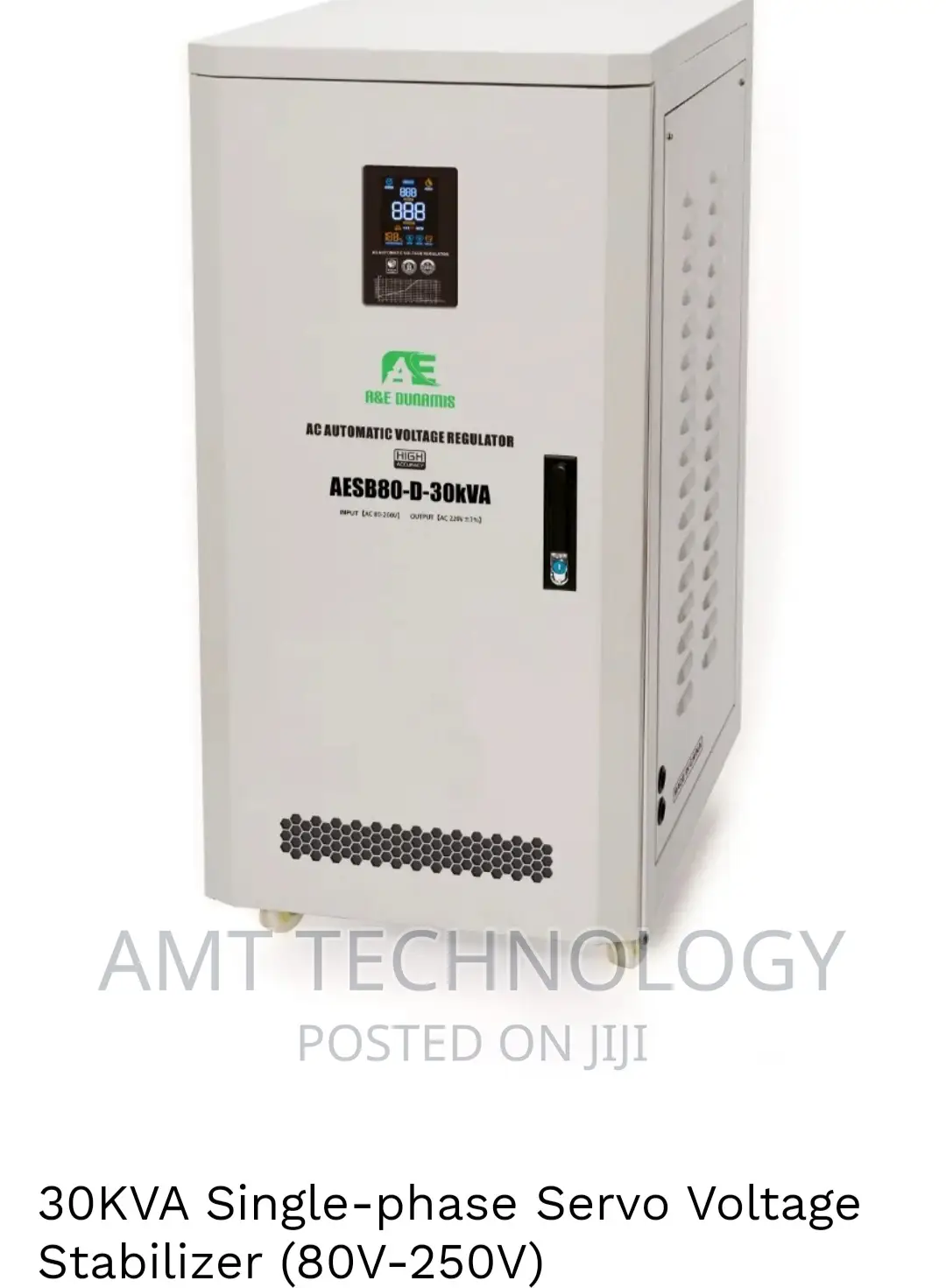 30kva a E Stabilizer 80v - 250v
