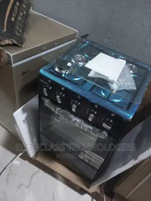 Best Clean 4 Burner Bruhm Gas Cooker BGC-55401b
