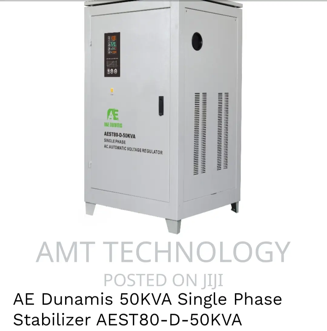 50kva A E Stabilizer Servo Voltage 80v
