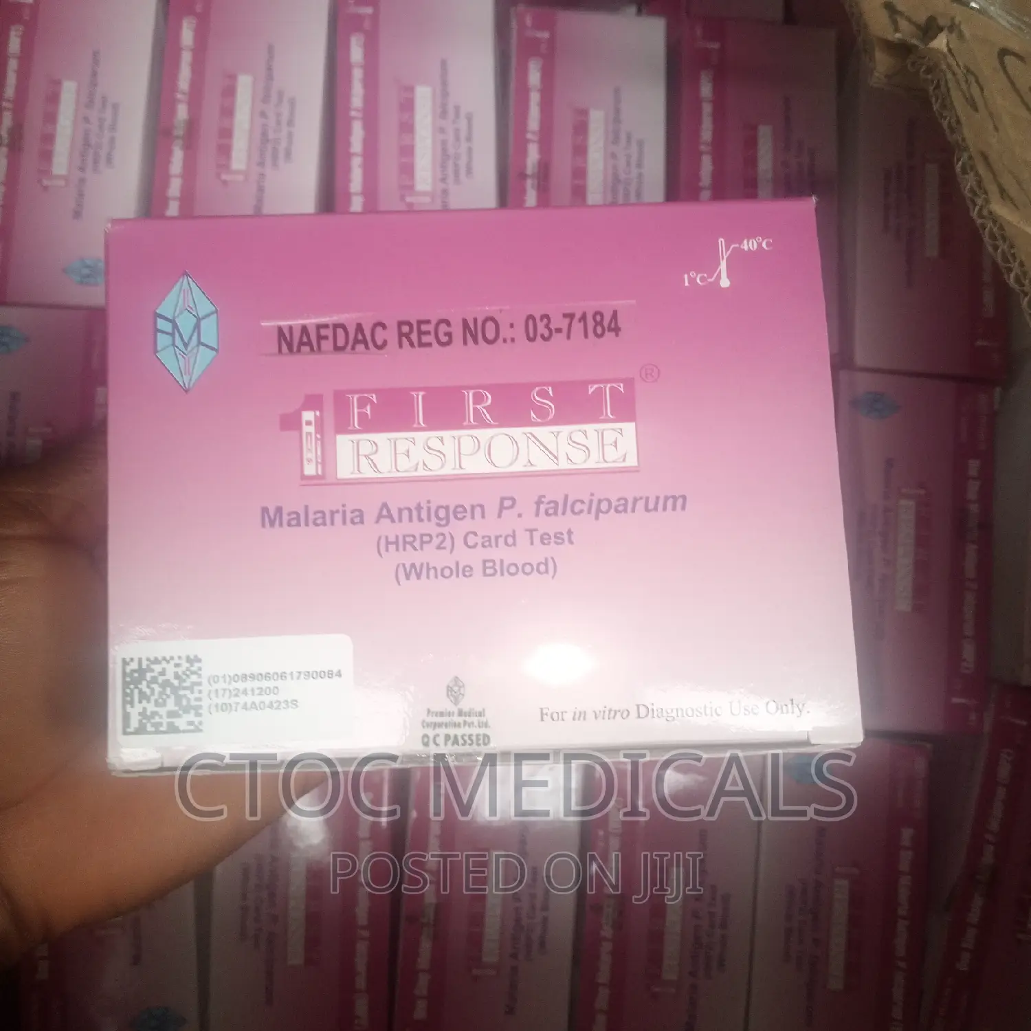 First Response Malaria Test Kits