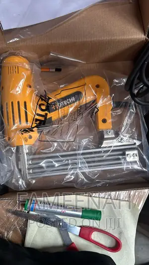 Hoteche Electric Staple Gun/Brad Nailer Machine 1800W