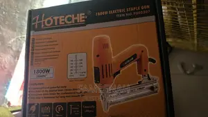 Hoteche Electric Staple Gun/Brad Nailer Machine 1800W